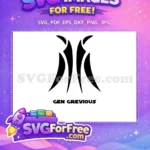 Free General Grievous Mask Free Black Silhouette Star Wars Free SVG - Instant Download