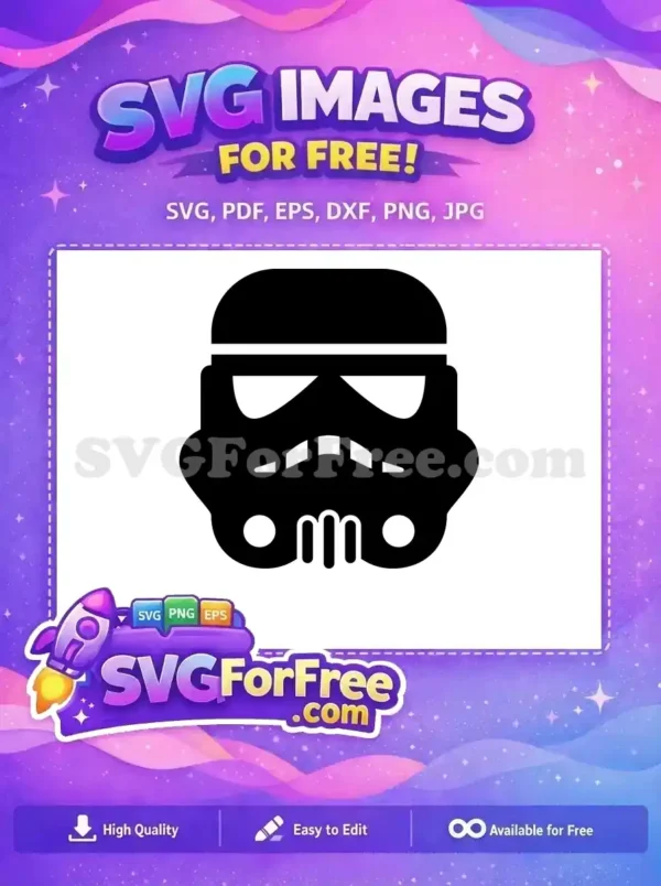 Free Black Helmet Free Faceless Stormtrooper Star Wars Free SVG 1 Free Black Helmet Free Faceless Stormtrooper Star Wars Free SVG 1
