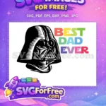 Free Darth Vader Helmet Free Best Dad Ever Star Wars Free SVG 2 - Instant Download