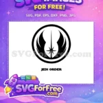 Free Jedi Order Free Symbol Star Wars Free SVG 2 - Instant Download