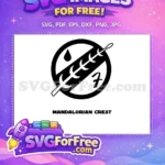 Free Mythosaur Signet Free Mandalorian Symbol Star Wars Free SVG - Instant Download