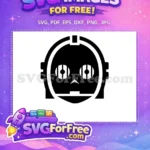 Free Droid Head Free Minimalist Star Wars Free SVG - Instant Download