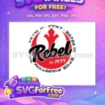 Free Red Rebel Free Alliance Logo Star Wars Free SVG - Instant Download