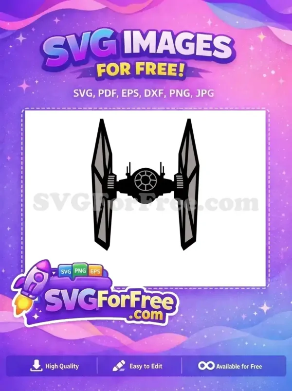 Free Gray Wings Free TIE Fighter Star Wars Free SVG Free Gray Wings Free TIE Fighter Star Wars Free SVG