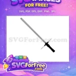 Free Black Hilt Free Crossguard Star Wars Free SVG 2 - Instant Download