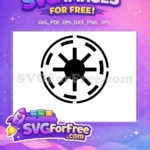 Free Galactic Empire Logo Free Symbol Star Wars Free SVG 2 - Instant Download