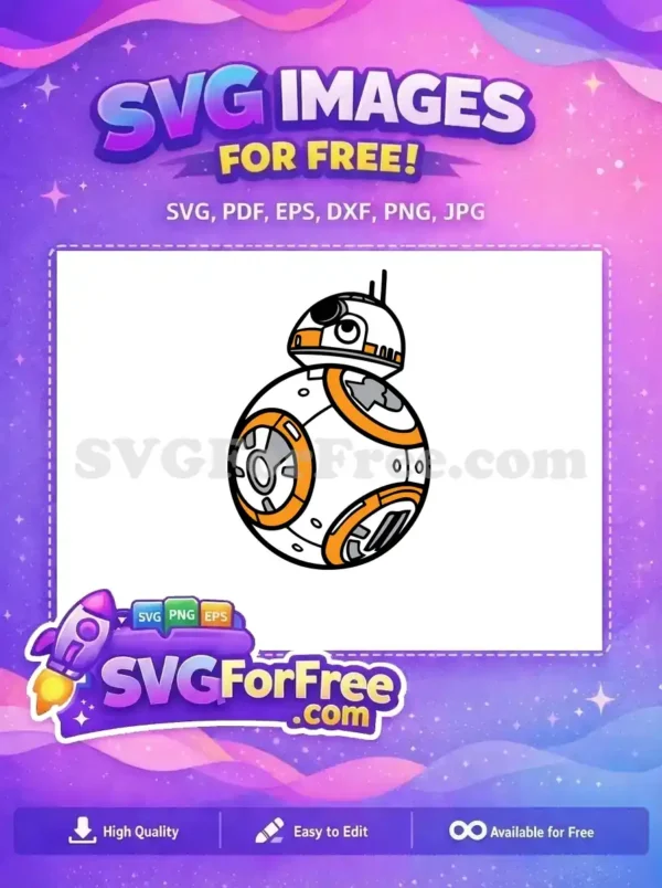 Free Orange Panels Free Gray Details Star Wars Free SVG