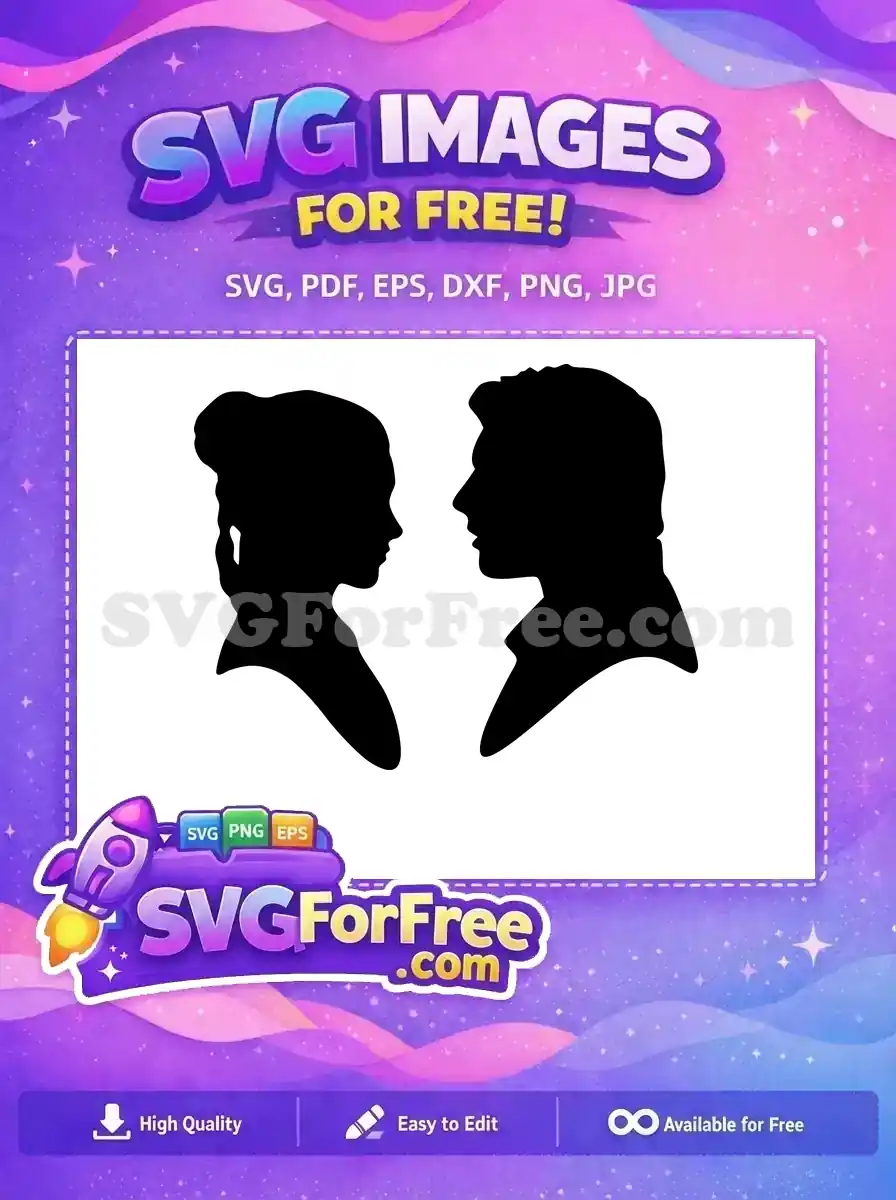 Free Princess Leia Free Han Solo Star Wars Free SVG 2