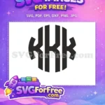 Free Star Wars Initial Free Monogram KKK Free SVG - Instant Download