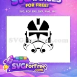 Free Darth Vader Free Angry Expression Star Wars Free SVG 4 - Instant Download
