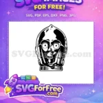 Free Detailed Eyes Free Robot Face Star Wars Free SVG 2 - Instant Download