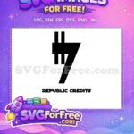 Free Republic Credit Symbol Free Galactic Basic Free Star Wars SVG - Instant Download